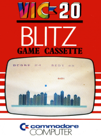 Blitz Vic-20 US box art